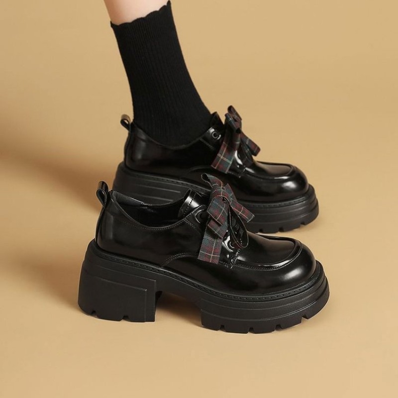 Sepatu Oxford Platform Motif K - Oxford Lace Up Women ulasan dan harga