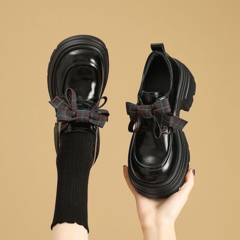 Sepatu Oxford Platform Motif K - Oxford Lace Up Women ulasan dan harga