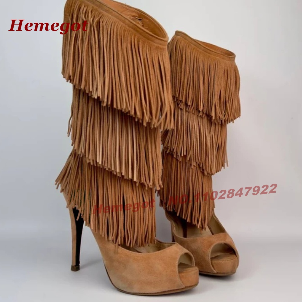 Sandal Boots Hak Tinggi Model  - Knee High Boots Women ulasan dan harga