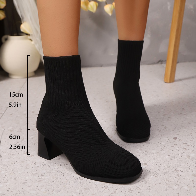 Sepatu Bot Wanita Model Rajut  - Sock Boot Women ulasan dan harga