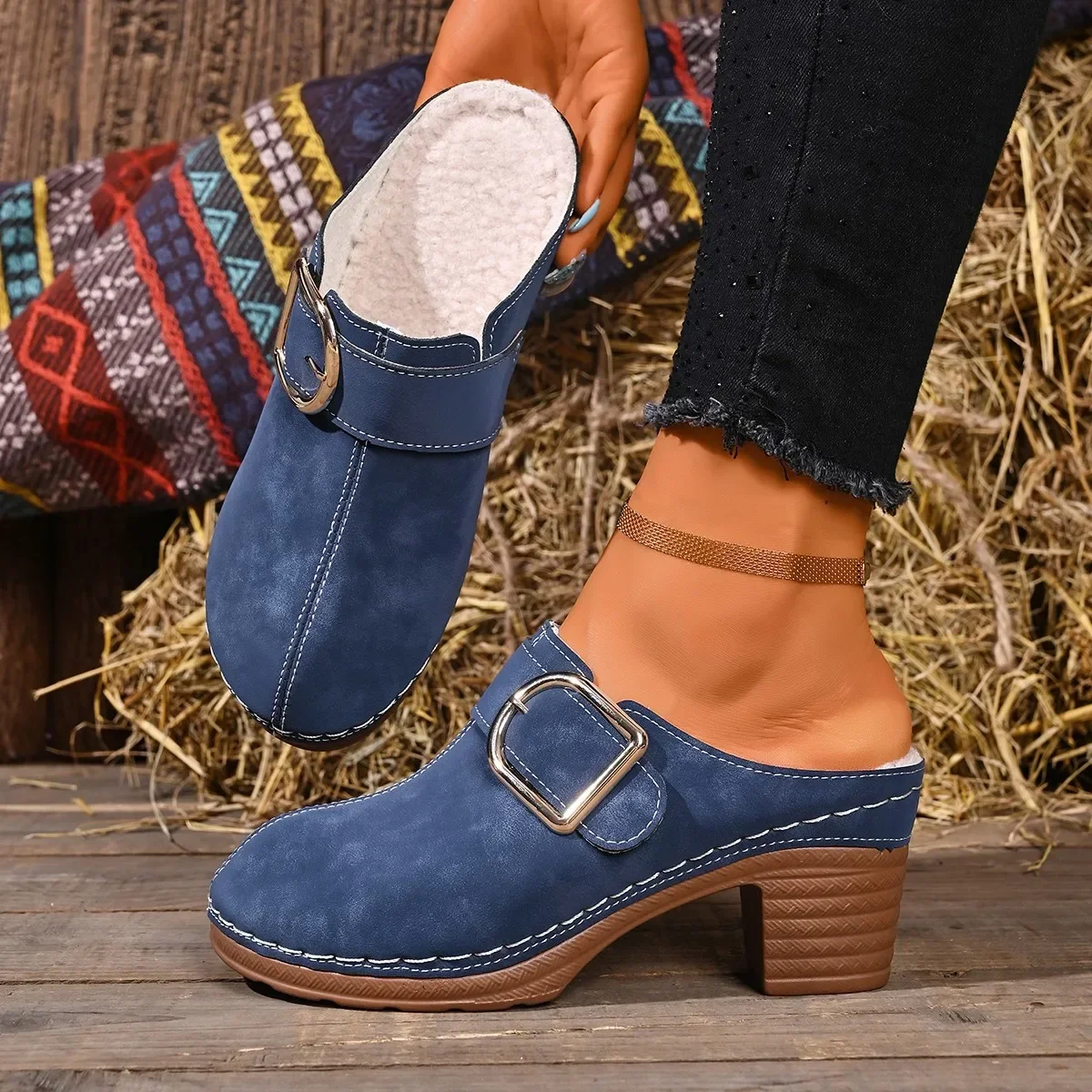 Sandal Selop Wanita, Model Hak - Women'S Shoes Clogs ulasan dan harga