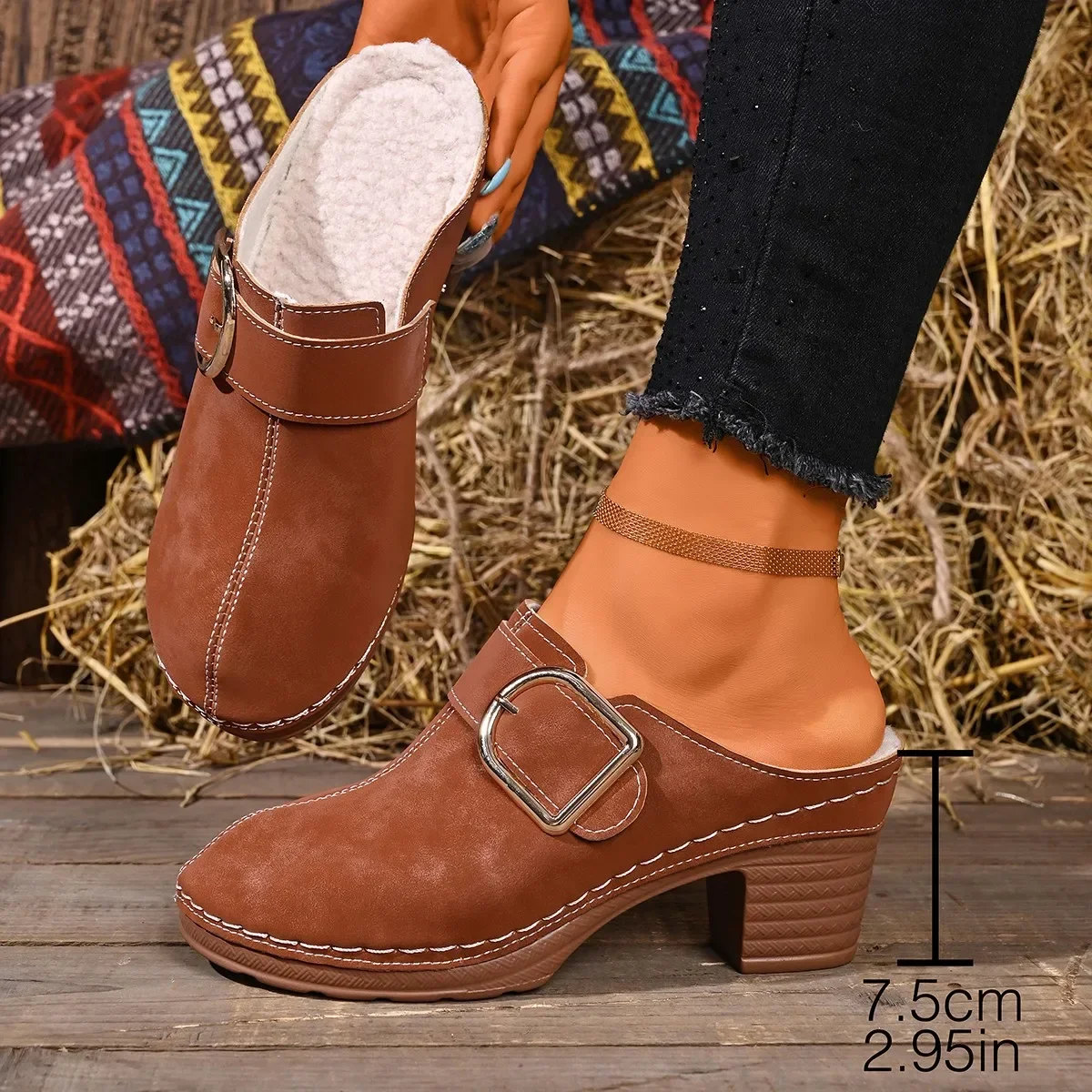 Sandal Selop Wanita, Model Hak - Women'S Shoes Clogs ulasan dan harga