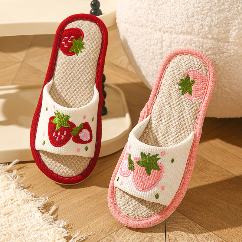 Sandal Rumah Wanita Bahan Line - Mule Slip On ulasan dan harga
